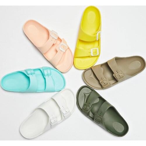 Slippers For Boy Girl Home Shoes Summer Toddler Flip Flops Soft Bottom House Indoor Slippers Beach Love Kids Shoes Family Style