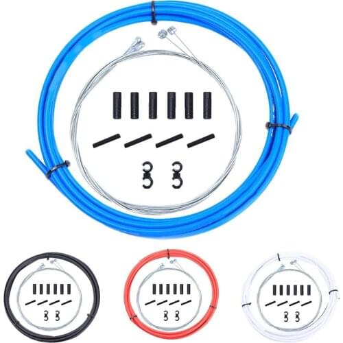 Bike Bicycle Front Rear Inner Outer Wire Brake Shifter Gear Derailleur Hose Housing Cable Kit MTB Road Bike Bicycle