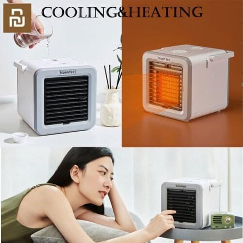 Xiaomi MoonYee Cooling Fan Heating Fan Water Cooling Speed Heating Intelligent Constant Temperature Desktop Air Conditioning Fan