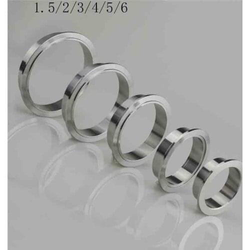 Top Quality 1.5/2/3/4/5/6 inch Auto Stainless Steel V band Male Famale Flange Exhaust Flange 76mm