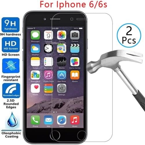 Tempered glass screen protector for iphone 6s 6 s case cover on i phone s6 iphone6 iphone6s protective coque bag aphone aiphone