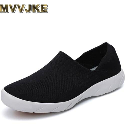 MVVJKE flat shoes women soft light socks sneakers Ladies Schoenen casual women moccasins outdoor walking shoes trainers