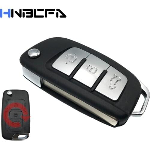 10Pcs 2/3 Buttons Car key shell For Geely Emgrand 7 EC7 EC715 EC718 Emgrand7 EC7-RV EC715 EC718-RV Modified Remote Key Case fob