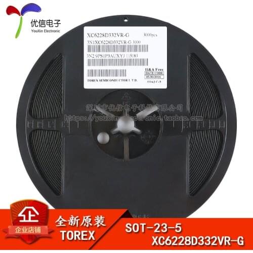 Genuine original XC6228D332VR-G SOT-23-5 3.3V LDO