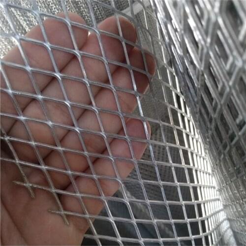 Thick hot dipped carton steel galvanized expanded metal wire mesh sheet screen diamond hole speaker filter