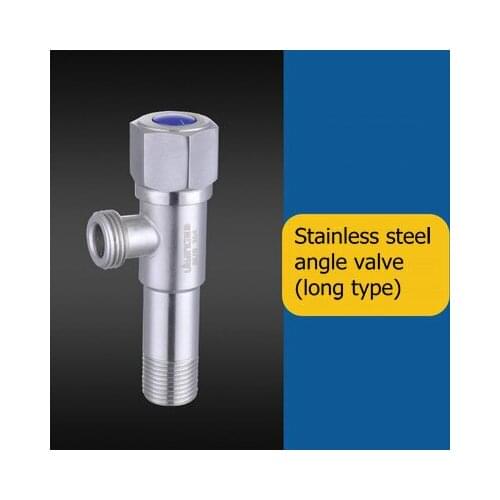 2 color selection 304 stainless steel angle valve toilet bathroom accessories angle valve toilet kitchen water heater valve