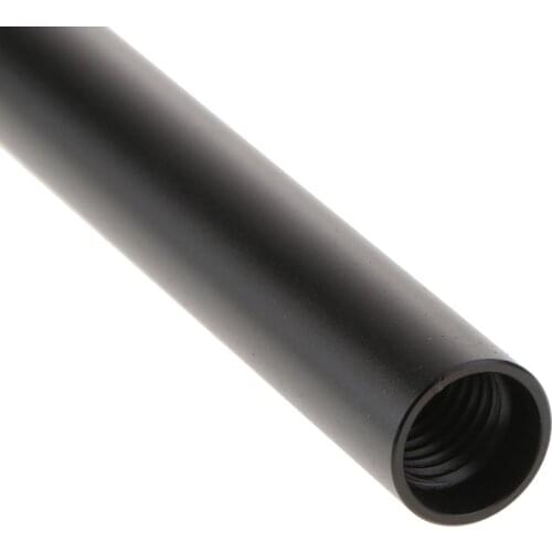 2Pieces 10" 25cm Aluminum Alloy Rod Tube For 15mm Rail System Follow Focus