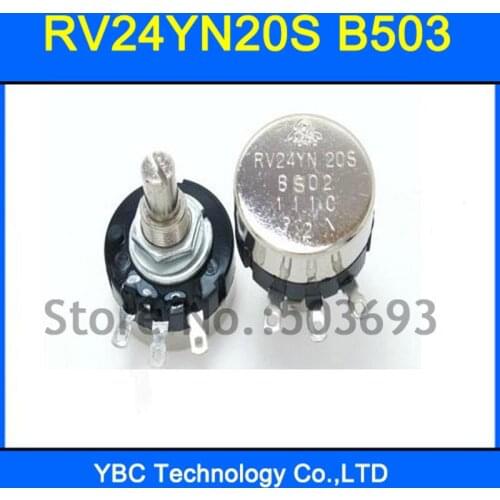 5pcs/lot RV24YN20S B503 50K RV24YN Potentiometer