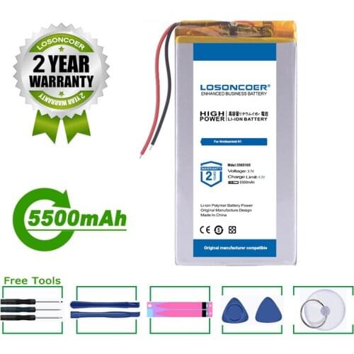 LOSONCOER Battery 5500mAh For Nvidiashield K1 8 inch Tablet PC