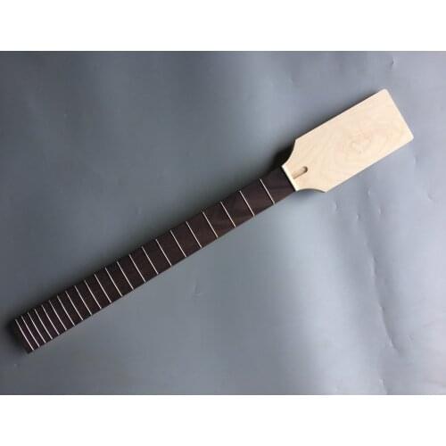 Maple Guitar Neck 22 Fret 25.5 inch Rosewood Fretboard Unfinished #D30 nut 42mm heel 56mm