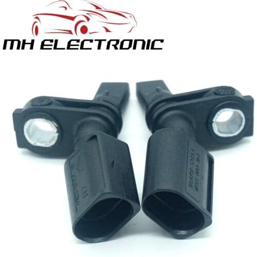 MH Electronic Fornt Left & Right ABS Wheel Speed Sensor for Seat For A3 for V-W Polo 9N 6R 6C Pair Set 2PCS WHT003860 WHT003861