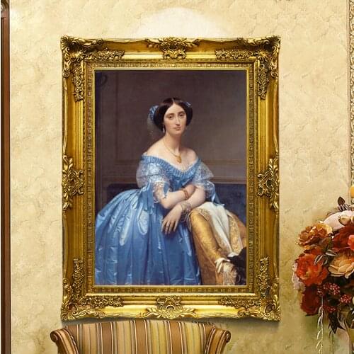 Beautiful noble lady Needlework 14CT Canvas Unprinted Handmade Embroidery Cross Stitch Kit DIY Wall Home Decor