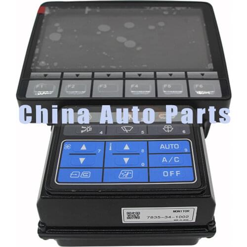 ForKomatsu excavator parts PC200-8MO PC300-8MO monitor 7835-34-1002 high quality