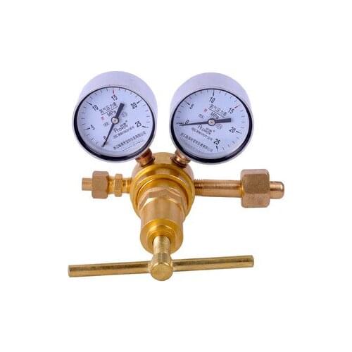 16Mpa Provov YQD-370A All Copper Nitrogen Pressure Reducing Valve Oxygen Gas Pressure Reducing Device Pressure gauge