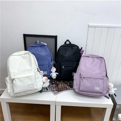 Fashion Womens Backpack Nylon Waterproof School Bags For Teenager Girls Large-capacity Anti-theft Travel Backpack 2021 Mochila