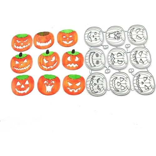 Julyarts Pumpkin Cutting Dies New Crafts Die Cut Dies for DIY Scrapbooking Album Paper Card Embossing New