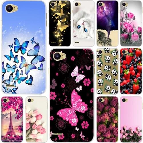 Silicone Cover For LG Q6 M700 Case Soft TPU Lovely Cartoon Phone Case For LG Q6 Plus Q6A X600 X600K Funda Housing For LG Q6 Capa