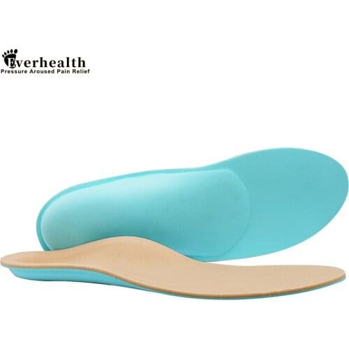 Everhealth Plantar Fasciitis Insoles Flat Feet Orthopedic Arch Support Insoles for Shoes Insolent Padded Insoles