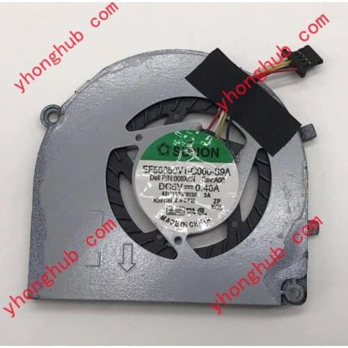 SUNON EF50050V1-C000-S9A 008X6N DC 12V 0.40A 4 wire Server Laptop Cooling Fan
