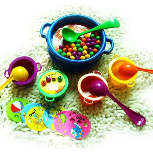 Creative Letter Soup Matching Word Board Game Electronic for Kids Children Educational Toy Baby intelligence Developmental