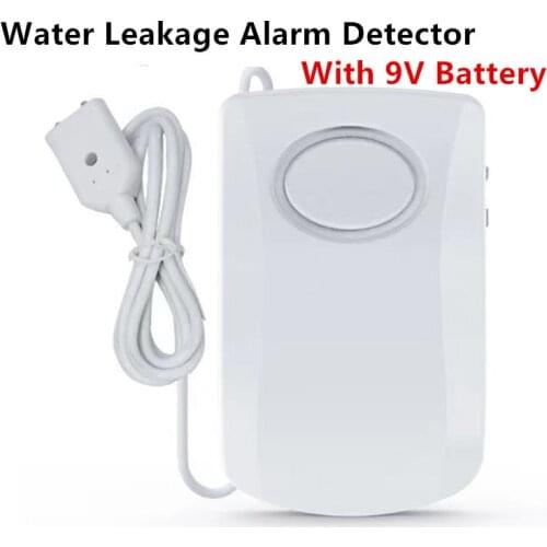 Water Leakage 130DB Alarm Detector SmartHome Independent Water Leak Sensor Detect Flood Alert Overflow Security Alarm System