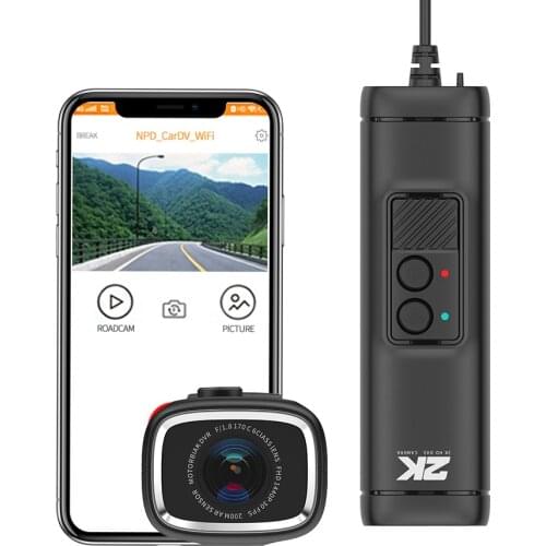 Motorcycle camera Sameuo Q1 video recorder waterproof Motorcycle dash cam wifi motor night vision dvr 1440P 24H parking monitor