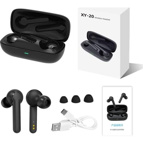 XY-20 Anker Soundcore Vida Real Wireless Headphones With 4 Microphones PVC 8.0 Noise Reduction 40h Playtime IPX7 Water-proof
