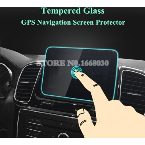 Tempered Glass GPS Navigation Screen Protector For Benz GLS X166 2016-2019 Car accesories interior Car decoration
