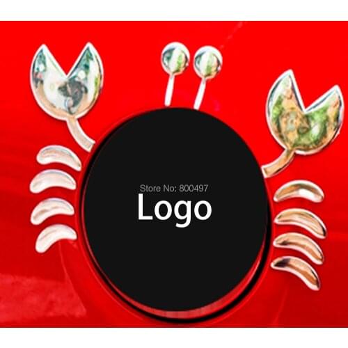 10 x Car Stickers PVC Flexible Plastic 3D Funny Crab Car Decoration Sticker for Volkswagen Nissan Toyota Chevrolet Any Car Body