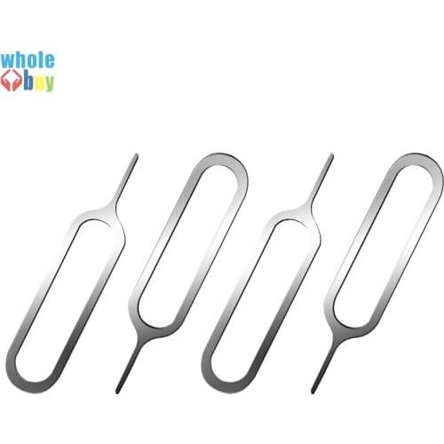 30000pcs/lot Cheapest New Sim Card Needle for IPhone 8 7 6 5 4 /4S IPad 2 Samsung Cell Phone Tool Tray Holder Eject Pin Metal