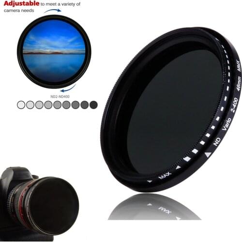 43mm ND2-400 Neutral Density Fader Variable ND filter Adjustable for Panasonic DMC-LX100 LX100 II LX100M2 Leica D-LUX Typ109