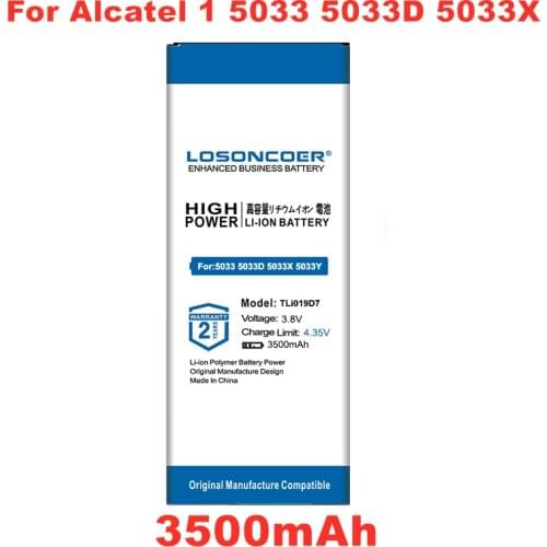 TLi019D7 3500mAh Battery For Alcatel 1 5033 5033D 5033X 5033Y 5033A 5033T 5033J / Telstra Essential Plus 2018 / TCL U3A Battery