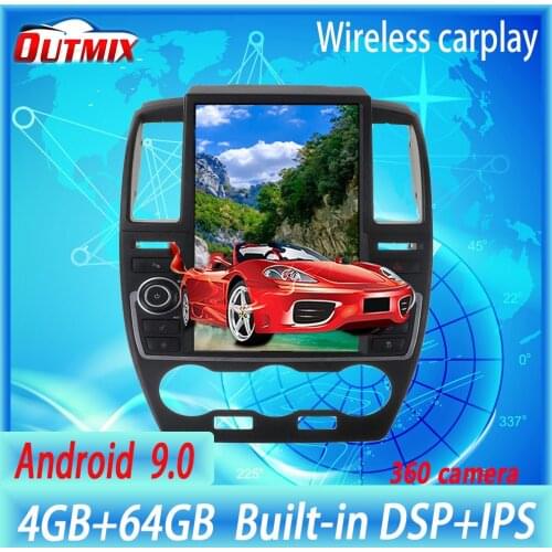 Tesla Style Android 9 PX6 Car Player For Land Rover Freelander 2 2007 - 2015 Car GPS Navigation DSP CarPlay Autostereo