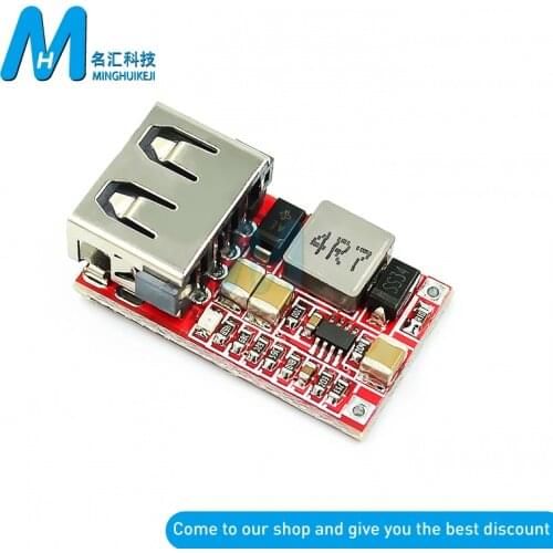 1PCS 6-24V 12V 24V to 5V 3A CAR USB Charger Module efficiency 97.5% DC Buck step down Converter 12v 5v power supply module