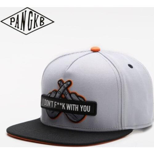 PANGKB Brand WHIY YOU CAP white Hip Hop sports snapback hat men women adult outdoor football casual sun baseball cap bone
