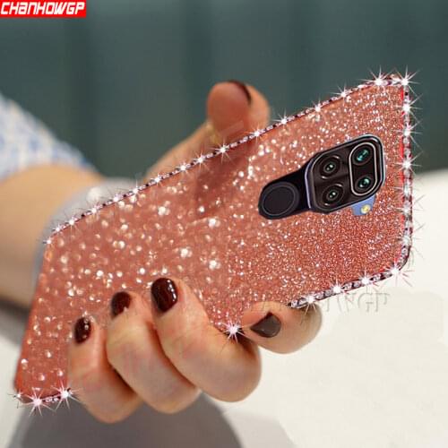 Rhinestone Glitter Diamond Case For Xiaomi Poco X3 NFC Redmi Note 9S 9 8T 7 8 Pro 9A 9C Mi 11 10T 9T Note 10 Lite Pro Soft Cover