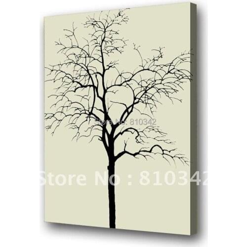 Home decorate oil painting reproduction 100% handicraft POP tree