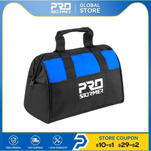 PROSTORMER Multi-function Tool Bags Tool Bags Waterproof Wrench Screwdriver Pliers Metal Hardware Parts Storage Bags Pouch Case
