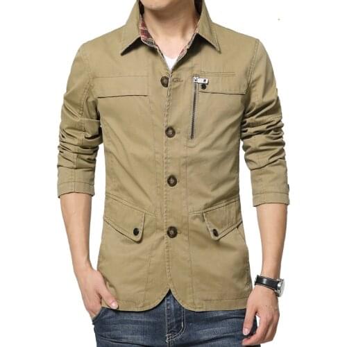 Men Military Jackets Spring Autumn Mens Bomber Jackets Casual Windbreaker Jacket Mens Outwear Brand Clothing