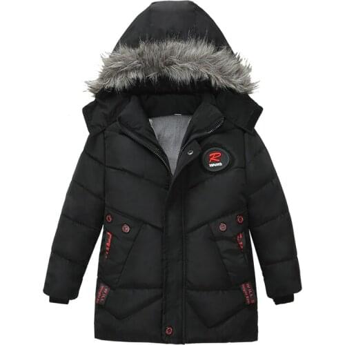 New Autumn Winter Baby Boys Jacket Jacket For Boys Children Jacket Kids Hooded Warm Outerwear Coat For Boy Clothes