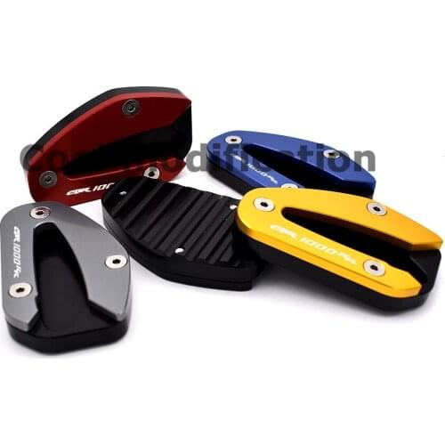 Motorcycle Foot Side Stand Enlarge Extension Pad For HONDA CBR1000RR SP1 CBR 1000RR 2017-2021 Support Plate Side Seat Foot Brace