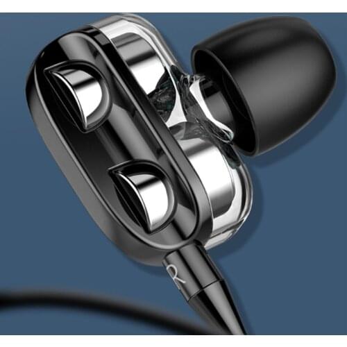 Wired Earphone In-ear Headset Earbuds Bass Earphones For 3.5mm Sport Gaming Headset With Mic