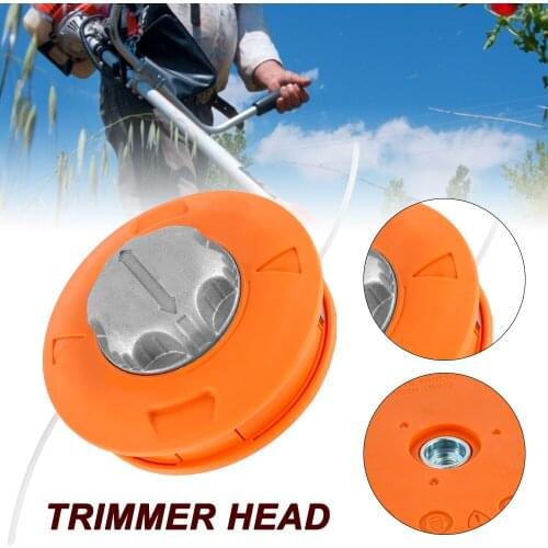 Universal 12.5cm Trimmer Head Aluminium Trimmer Head Replacement Trimmer Heads String Set Grass Brush Cutter Accessories