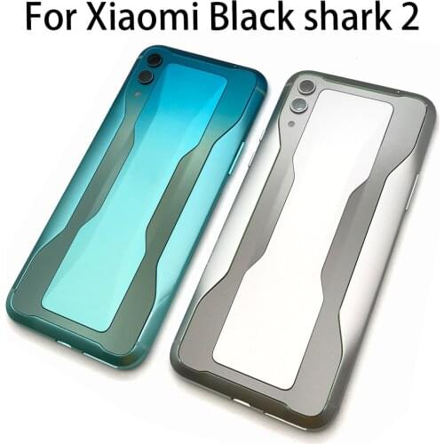 Back Battery Door Rear Housing Cover Case With Side Keys Power and Volume Buttons Replacement For Xiaomi Mi Black Shark 2 Skw-h0