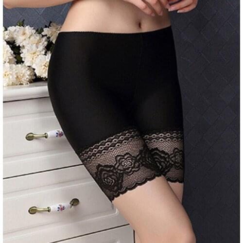 Women Safety Pants Soft And Comfortable Boxer Shorts High Waist Lace Panties 2020 New
