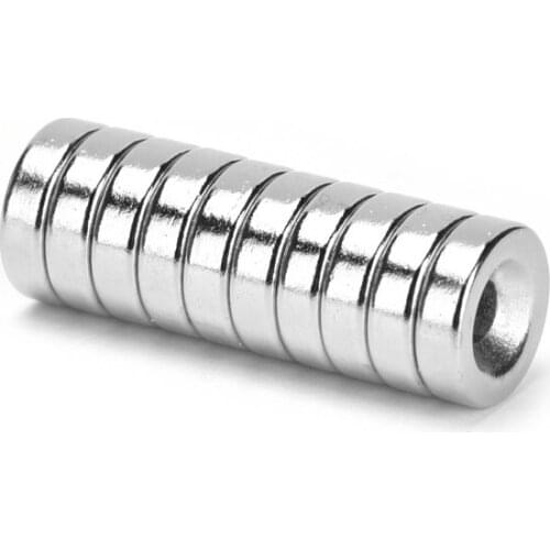 100-2000PCS/LOT Disc magnet 10*3 Hole 3 N35 D Countersunk Permanent magnet 10x3 magnets 10x3-3 for speaker