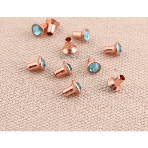 100PCS/LOT Top Quality Crystals Rhinestone Decortaion bag Garment Rivets Stud hardware Accessories
