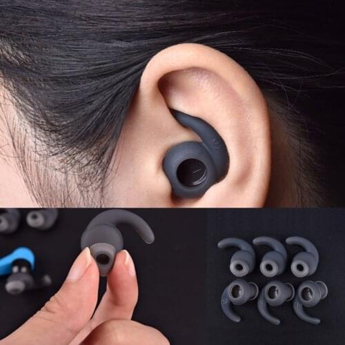 3 Pairs Silicone Earbuds Cover Soft Ear Hook For JBL Sports Bluetooth Headset S M L