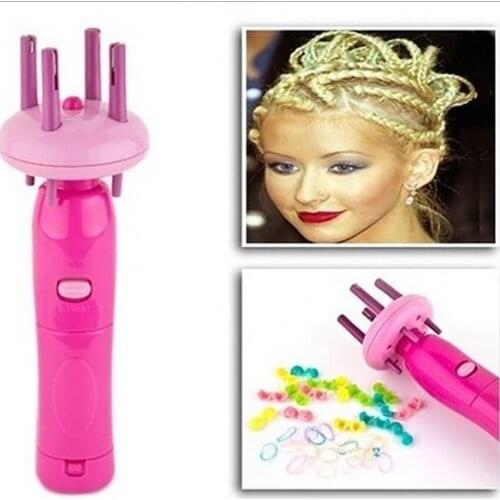 Automatic Hair Braider Tool, Portable Electric Hair Twisting Tool Automatic Styling Braid Hair Braider for Girls