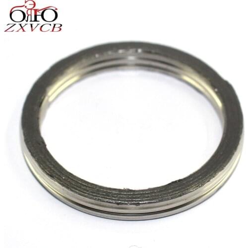 For SUZUKI JR80 2001-2007 DR125 SE 1994-1996 DR-Z 125 2003 2004 2005 2006-2017 GN125 E/D AN250 engine Exhaust Pipe Gasket